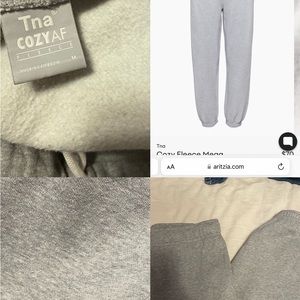 TNA MEGA COZY FLEECE SWEATS!